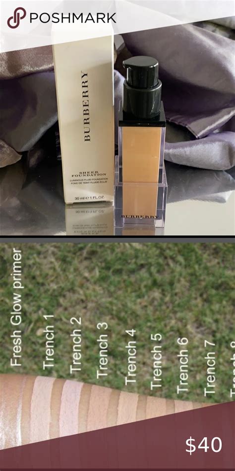 burberry sheer foundation trench 7|Burberry foundation for face.